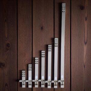 SKN 1123- ROYAL TOWER BOLT 8 INCHES (HALF ROUND)