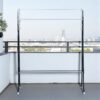 Code No. 560 - Flexfitt Folding Cloth Stand (9 Aluminium Rods)